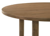 Crestmore 5-piece 46-inch Round Wood Dining Table Set Walnut — product view 10