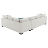 Ashford Chenille Upholstered Sleeper Sectional Sofa Greige — product view 10