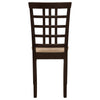 Kelso 3-piece Drop Leaf Dining Table Set Cappuccino and Tan — product view 10