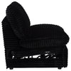 Collins Modular Power Armless Recliner Black — product view 10