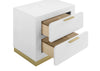 Caraway 2-drawer Nightstand White — product view 10