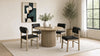 Hamlyn 47-inch Round Wood Dining Room Table Natural Oak — product view 10