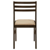 Bucknell 3-piece Round Drop Leaf Dining Table Set Cappuccino — product view 10