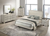 Trenton 54-inch Wood Queen Panel Bed Rustic Cream — product view 10