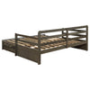 Sorrento 2-drawer Twin XL Daybed with Extension Trundle Grey — product view 10