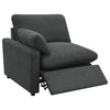 Collins 5-piece Modular Power Reclining Sectional Dark Grey — product view 10