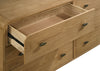 Robyn 6-drawer Bedroom Dresser and Mirror Light Ash — product view 10