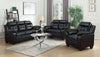 Finley Upholstered Padded Arm Tufted Accent Chair Black — product view 10