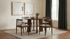 Strouse 47-inch Round Wood Dining Room Table Walnut — product view 10