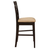 Gabriel Lattice Back Counter Chair Cappuccino (Set of 2) — product view 10