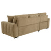 Pastrana Upholstered Sleeper Sectional Sofa LAF Chaise Camel — product view 10