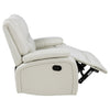 Camila 3-piece Upholstered Reclining Sofa Set White — product view 10