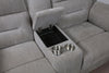Gilson Chenille Upholstered Reclining Loveseat Grey — product view 10