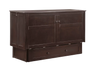 Clover Murphy Cabinet Bed — Dark Chocolate