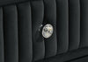 Ravenne 8-drawer Velvet Upholstered LED Dresser and Mirror Black — product view 11