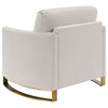 Corliss 3-piece Upholstered Arched Arm Sofa Set Beige — product view 11