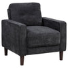 Bowen II 3-piece Upholstered Track Arm Sofa Set Steel Grey — product view 11