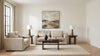Amador Chenille Upholstered Track Arm Loveseat Camel — product view 11