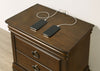 Garland 2-drawer Nightstand Bedside Table Brown Cherry — product view 11