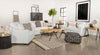 Ashlyn Upholstered Sloped Arm Loveseat White — product view 11