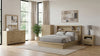 Hendricks Queen Bookcase Headboard Platform Bed Light Oak — product view 11