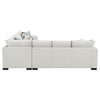 Ashford Chenille Upholstered Sleeper Sectional Sofa Greige — product view 11