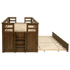 Carlsbad Wood Twin Captains Bed With Trundle Medium Brown — product view 11