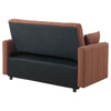 Portland Boucle Upholstered Sleeper Sofa Bed Copper — product view 11