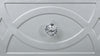 Gunnison 6-drawer Dresser with Mirror Silver Metallic — product view 11