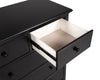 Sumerlin 6-drawer Bedroom Chest of Drawers Black — product view 11