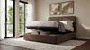 Anders Upholstered Queen Storage Lift Platform Bed Chocolate — product view 11