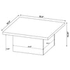 Devar 2-piece Square Coffee and End Table Set Mango — product view 11