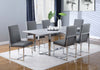 Mackinnon Upholstered Dining Side Chair Grey (Set of 2) — product view 11