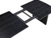 Brookmead 5-piece Extension Leaf Dining Table Set Black — product view 11