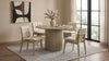 Hamlyn 47-inch Round Wood Dining Room Table Natural Oak — product view 11