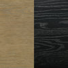 Arini 9-piece Extension Leaf Dining Table Set Sand Wash and Black — product view 11