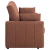 Portland Boucle Upholstered Sleeper Sofa Bed Copper — product view 12