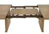 Adina 10-piece Extension Dining Set Distressed Light Brown — product view 12