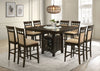 Gabriel 52-inch Counter Height Dining Table Cappuccino — product view 12