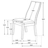 Spring Creek 7-piece Rectangular Dining Table Set Taupe — product view 12