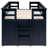 Carlsbad Wood Twin Captains Bed With Trundle Navy Blue — product view 12
