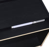 Westpark 2-drawer Nightstand LED Lights and USB Black — product view 12