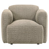 Dorset 3-piece Upholstered Round Track Arm Sofa Set Brown — product view 12