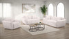 Destino Chenille Upholstered Splayed Arm Sofa Greige — product view 12