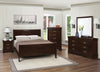 Louis Philippe 6-drawer Dresser Cappuccino — product view 12