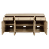 Kailani 10-piece Wood Dining Set with Sideboard Beige Oak — product view 12