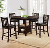 Lavon Wood Counter Height Dining Chair Black and Espresso (Set of 2) — product view 12