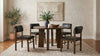 Strouse 47-inch Round Wood Dining Room Table Walnut — product view 12