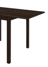 Kelso 3-piece Drop Leaf Dining Table Set Cappuccino and Tan — product view 12