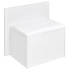 Flora 2-drawer Vanity Set with LED Mirror White High Gloss — product view 13